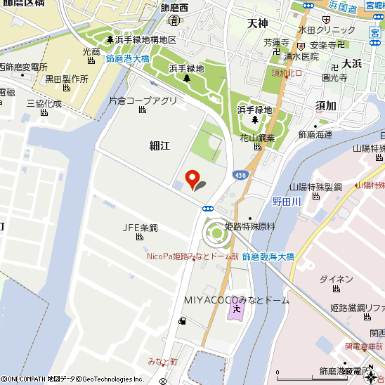 株式会社 福井タイヤ商会 飾磨港営業所付近の地図